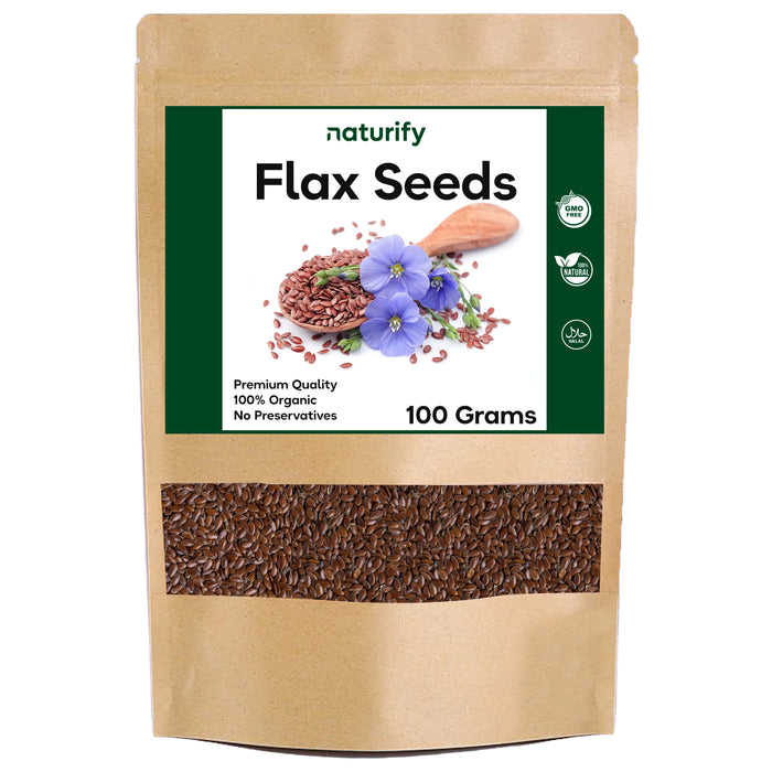 Flax Seeds - 100 Grams